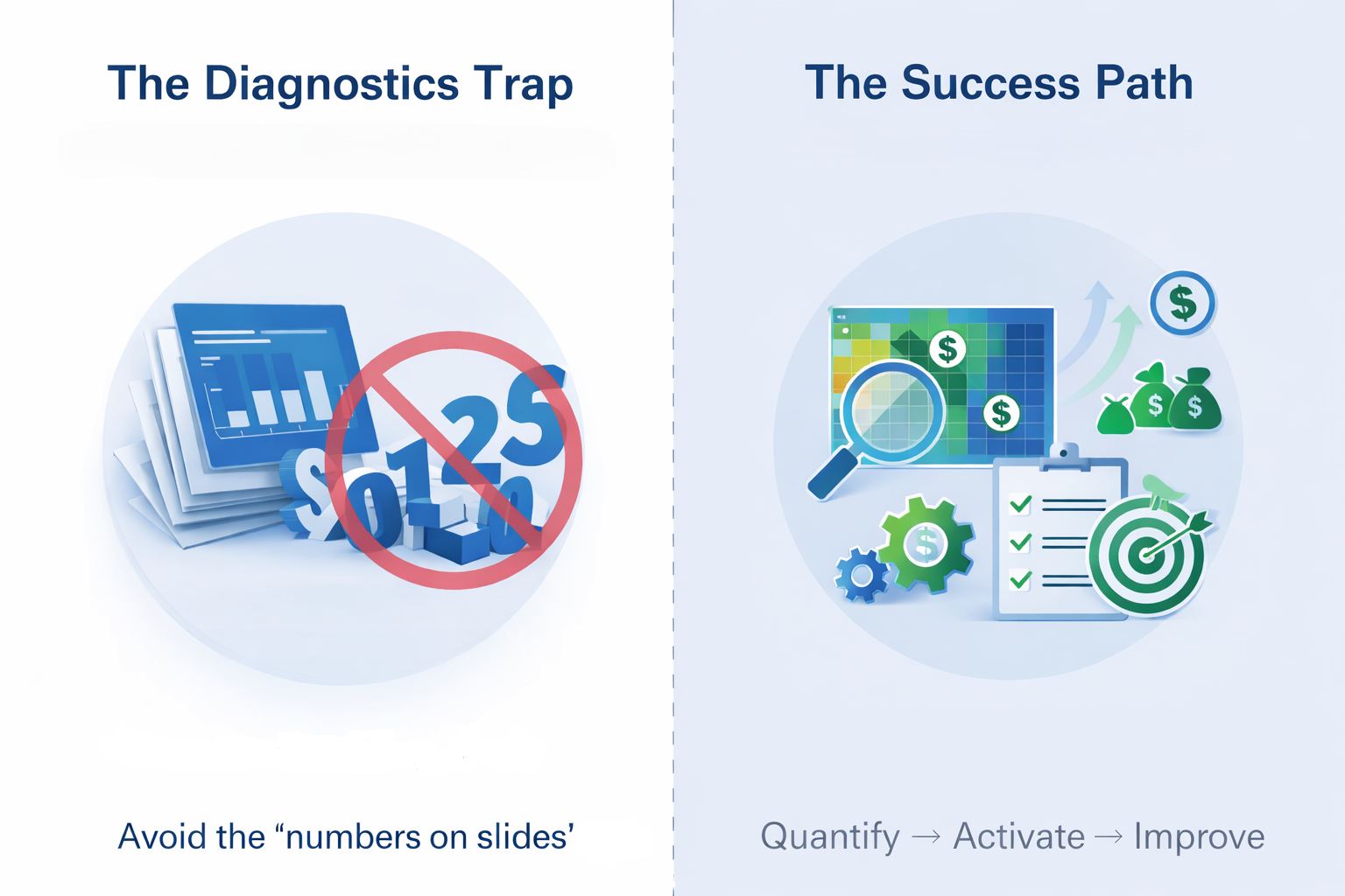 Pricing Transformation: Why Diagnostics Must Deliver Action, Not Just Slides